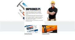 Desktop Screenshot of impromex.pl
