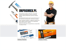 Tablet Screenshot of impromex.pl